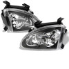 Spyder Crystal Headlights Black for Honda Del Sol 93-97