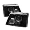 Spyder Projector Headlights LED Halo Black for 98-00 Ford Ranger