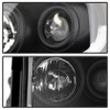 Spyder Projector Headlights Light Tube DRL Blk for 07-13 Ford Expedition