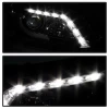 Spyder Projector Headlights Light Bar DRL Black for 2013-2015 Honda Accord 4DR
