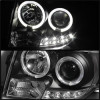 Spyder Projector Headlights DRL Black for 08-12 Ford Escape Halogen Model Only