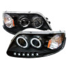 Spyder 1PC Projector Headlights CCFL Halo LED Blk for 97-03 Ford F150