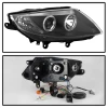 Spyder Projector Headlights LED Halo Black for 03-08 BMW Z4 w/ Xenon/HID
