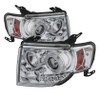 Spyder Projector Headlights DRL Chrome for 08-12 Ford Escape w/ Halogen