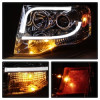 Spyder Projector Headlights Light Tube DRL Chrome for 07-13 Ford Expedition