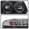 Spyder 1PC Projector Headlights LED Halo Black for 95-01 Ford Explorer