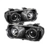 Spyder Projector Headlights LED Halo -Black for 94-97 Acura Integra