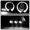 Spyder Projector Headlights LED Halo Black Smoke for 99-06 Sierra 1500/2500