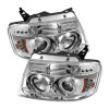 Spyder Projector Headlights Version 2 LED Halo Chrome for 04-08 Ford F150