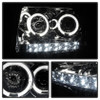 Spyder Projector Headlights LED Halo Smoke for 09-14 Ford F150 w/ Halogen