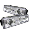 Spyder Projector Headlights Chrome for 88-99 Chevy C/K Series 1500