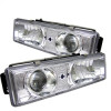 Spyder Projector Headlights Chrome for 88-99 Chevy C/K Series 1500