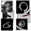 Spyder Projector Headlights Light DRL LED Halo Black for 10-12 Nissan Altima 4Dr