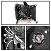 Spyder Projector Headlights LED Halo Black Smoke for 07-13 Sierra 1500/2500
