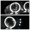 Spyder Projector Headlights LED Halo Black Smoke for 98-02 Chevy Camaro