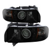 Spyder Sport Projector Headlights LED Halo Black Smoke for 94-01 Dodge Ram 1500