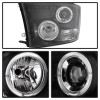 Spyder Projector Headlights LED Halo Black for 09-14 Ram 1500 w/ Halogen