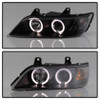 Spyder Projector Headlights LED Halo Black for 96-02 BMW Z3
