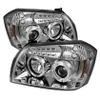 Spyder Projector Headlights LED Halo Chrome for 05-07 Dodge Magnum