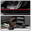 Spyder Version 3 Projector Headlights - Black for 10-13 Volkswagen Golf / GTI