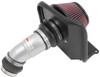 K&N Typhoon Cold Air Intake Aluminum Silver for 14-16 Kia Soul L4 2.0L