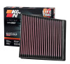 K&N Replacement Drop In Air Filter for 2017 Silverado 2500HD V8-6.6L DSL