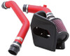 K&N Typhoon Wrinkle Red Cold Air Intake for 08-14 Evolution Evo X - 69-6546TWR