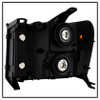 Spyder Xtune Crystal Headlights Black for 07-13 GMC Sierra