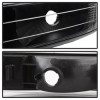 Xtune Amber Crystal Headlights w/ Bumper Lights Black for 00-06 Chevy TahOE