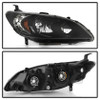 Spyder xTune Headlights - Black for 04-05 Honda Civic (Excl Hatchback/Si)
