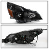 Spyder xTune Headlights-Black for 13-14 Subaru Legacy/Outback