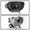Spyder xTune Headlights - Light Bar DRL - Black for 12-15 Toyota Tacoma