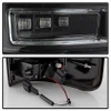 Spyder Projector Tail Lights - Light Bar DRL LED - Black for 04-08 Ford F-150