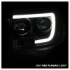 Spyder Projector Headlights - Light Bar DRL - Black for 05-11 Toyota Tacoma