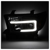 Spyder Projector Headlights - Light Bar DRL - Black for 08-13 Toyota Sequoia