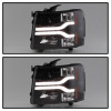 Spyder Version 3 Projector Headlights - Black for 07-13 Silverado 1500