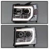 Spyder V2 Projector Headlights - Chrome for 07-13 Sierra 1500/2500/3500