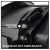 Spyder Headlights DRL LED - Black for 05-08 Porsche Cayman w/ Halogen