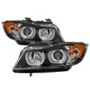 Spyder Headlights  Black for 06-08 BMW E90 3-Series 4DR w/ Halogen