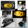 Spyder Fog Light W/Switch Yellow for 2013-2014 Honda Civic 4dr