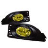 Spyder Fog Lights w/Switch Yellow for 05-07 Acura RSX