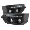 Spyder Fog Lights With LED Daytime Running Lights w/ Switch for 07-14 FJ Cruiser