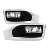 Spyder Fog Lights W/Cover and Switch Clear for 2015-2017 Yukon/Yukon XL