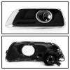 Spyder Fog Light W/Universal Switch- Clear for 2012-2015 Chevy Malibu