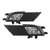 Spyder Fog Lights w/Switch Clear for 2015-2016 Jetta MK6 Sedan 4Dr only