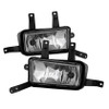 Spyder Fog Lights W/chrome trim Cover w/ Switch Clear for 2015-17 Suburban Tahoe