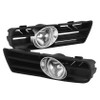 Spyder Fog Lights w/Switch Clear for 99-04 Volkswagen Golf GTI/TDI