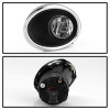 Spyder Fog Lights w/Switch - Clear for 17-18 Nissan Rogue (Sport Models ONLY)