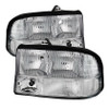 Spyder Xtune Crystal Headlights Chrome for 98-01 Oldsmobile Bravada