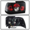 Spyder Euro Style Tail Lights Black for 93-97 Toyota Corolla